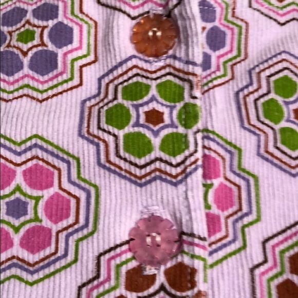 Painting Red Rhinos Lavender Corduroy Dress 18 mo. - Picture 6 of 8